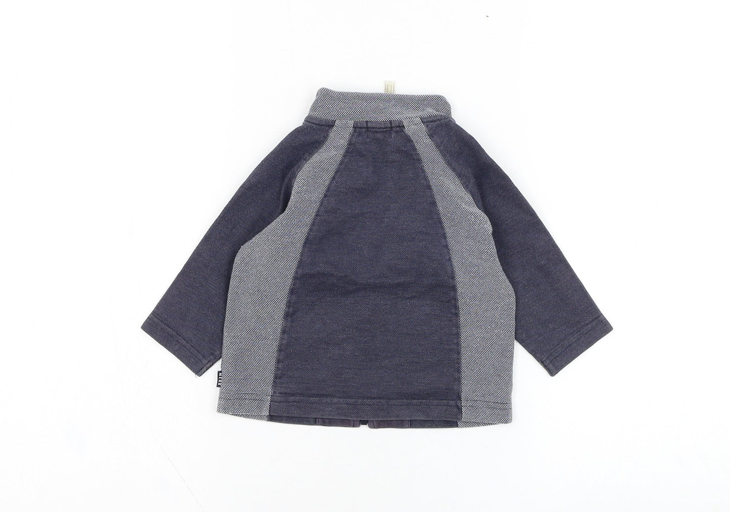 Mexx Baby Blue  Cotton Full Zip Jumper Size 12-18 Months  Zip