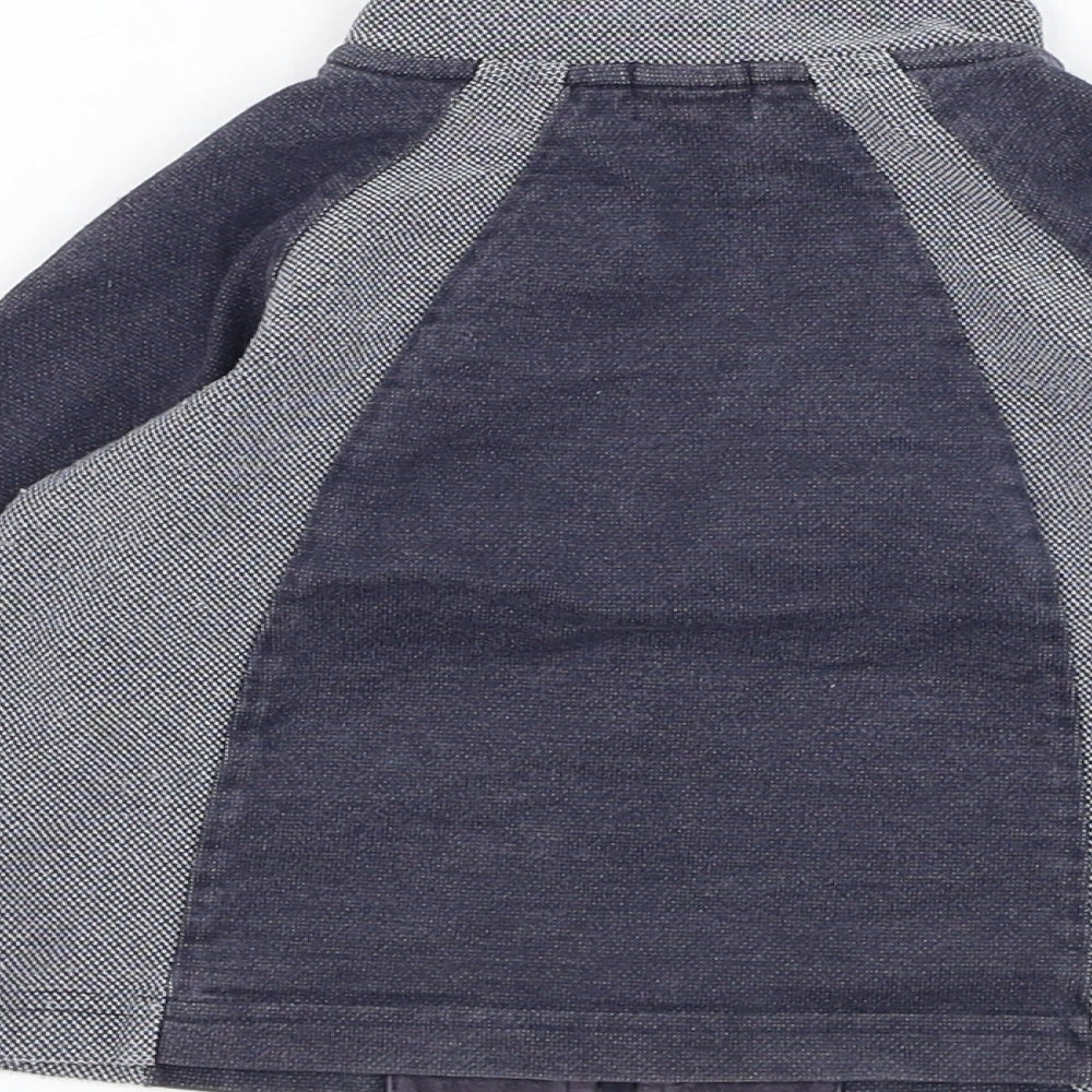 Mexx Baby Blue  Cotton Full Zip Jumper Size 12-18 Months  Zip