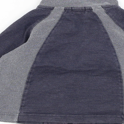 Mexx Baby Blue  Cotton Full Zip Jumper Size 12-18 Months  Zip