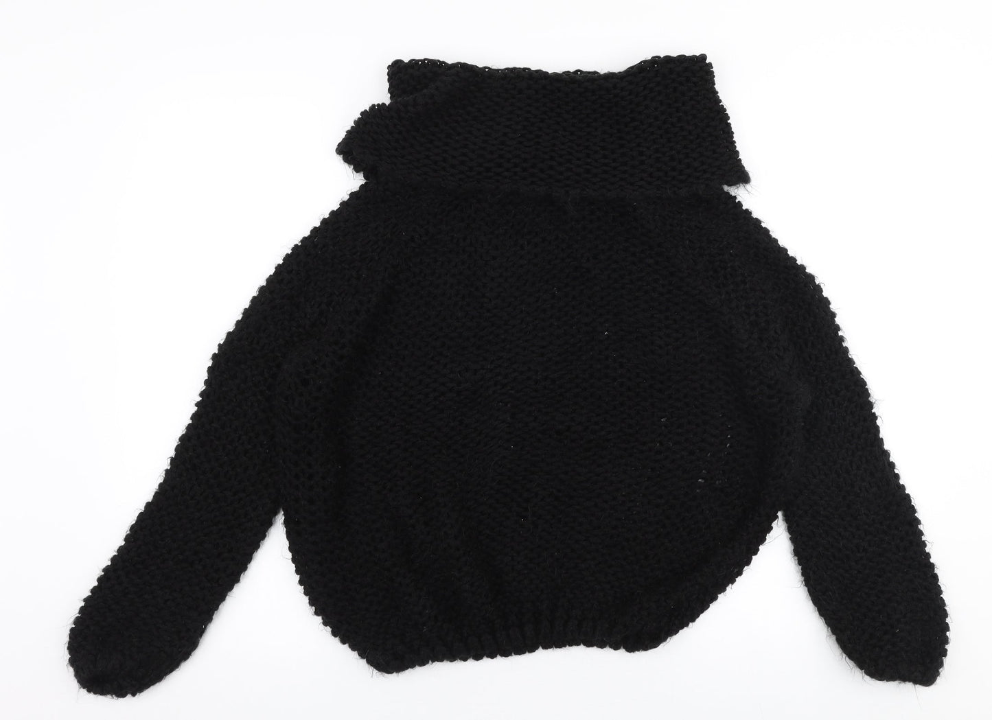 Womens UK Size M Katsumi Black Pullover Jumper