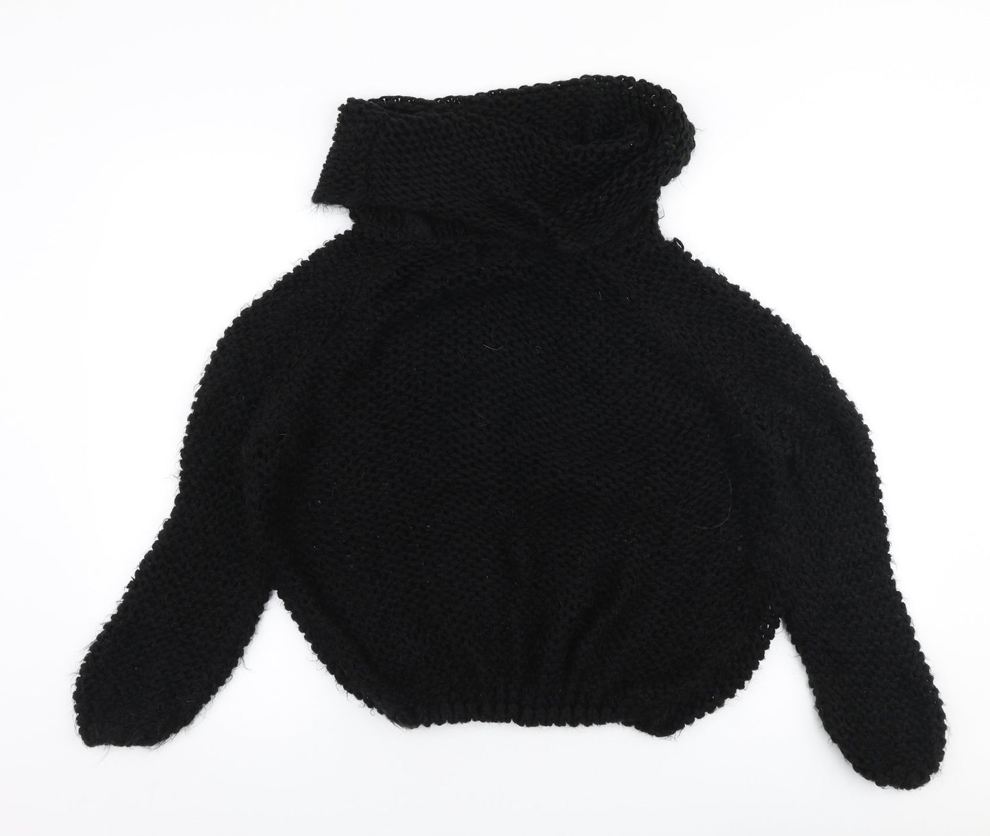 Womens UK Size M Katsumi Black Pullover Jumper