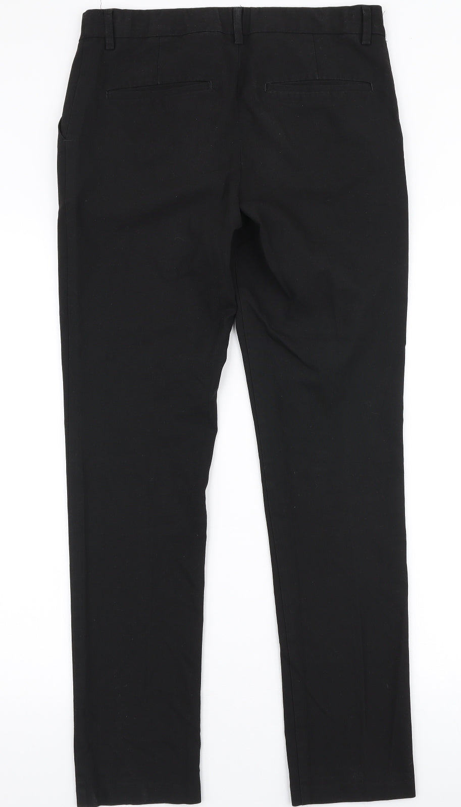 Womens UK Size 30 in Marks and Spencer Slim Fit  Black Trousers