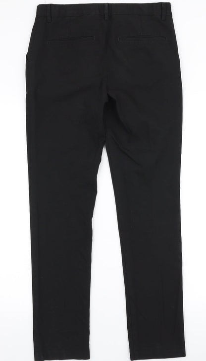 Womens UK Size 30 in Marks and Spencer Slim Fit  Black Trousers