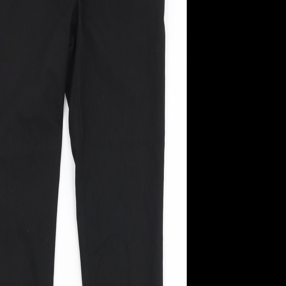 Womens UK Size 30 in Marks and Spencer Slim Fit  Black Trousers
