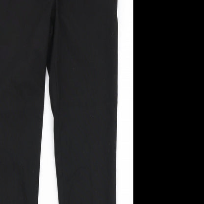 Womens UK Size 30 in Marks and Spencer Slim Fit  Black Trousers