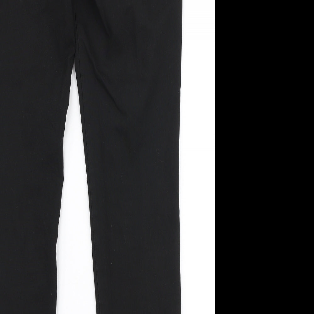 Womens UK Size 30 in Marks and Spencer Slim Fit  Black Trousers