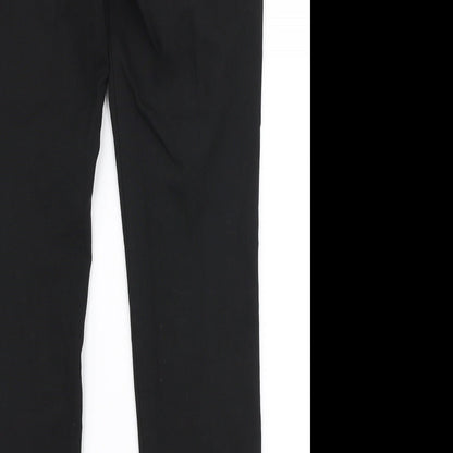 Womens UK Size 30 in Marks and Spencer Slim Fit  Black Trousers