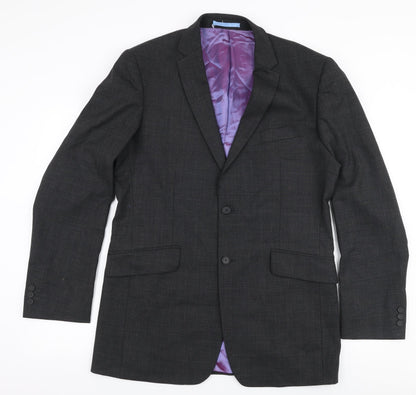 Mens UK Size 40 Burton  Grey Suit Jacket