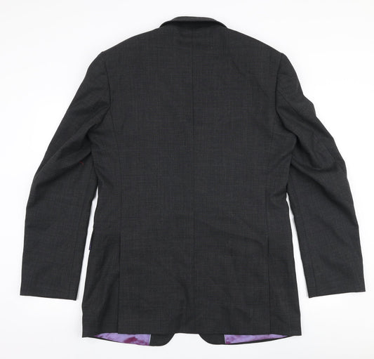 Mens UK Size 40 Burton  Grey Suit Jacket