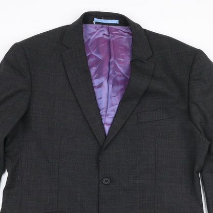 Mens UK Size 40 Burton  Grey Suit Jacket