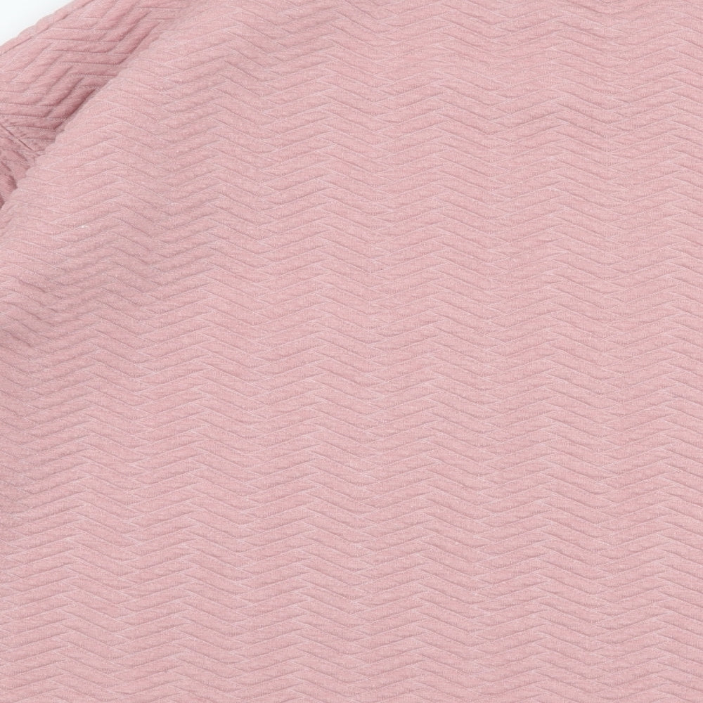 Womens UK Size L New Look Pink Pullover Jumper