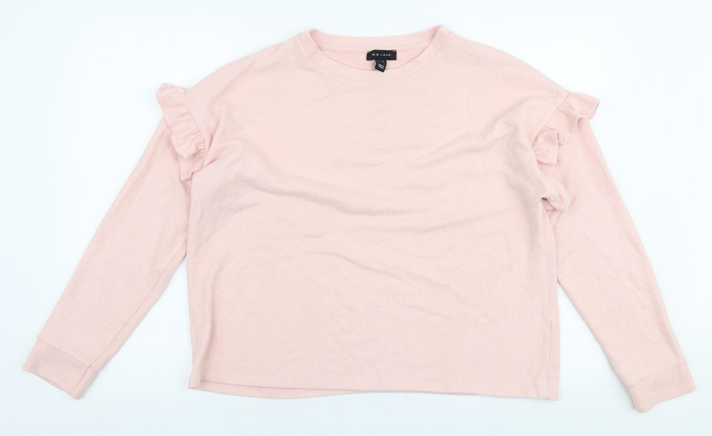 Womens UK Size M New Look Pink Pullover Jumper