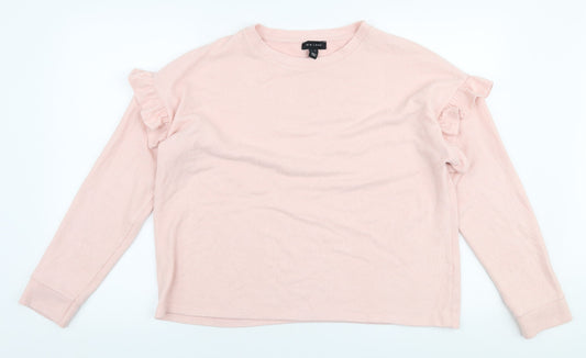 Womens UK Size M New Look Pink Pullover Jumper