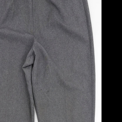 Bonmarche Womens Grey  Polyester Trousers  Size 20 L27 in Regular