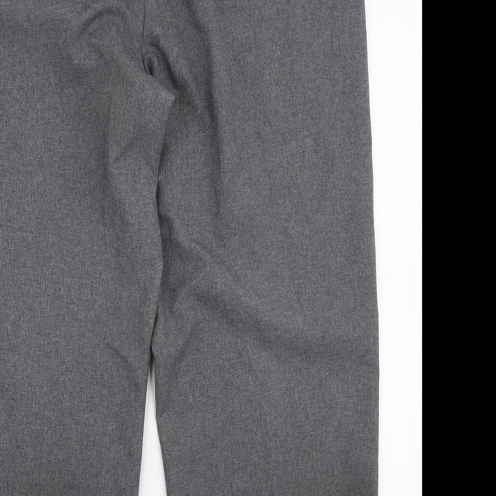 Bonmarche Womens Grey  Polyester Trousers  Size 20 L27 in Regular