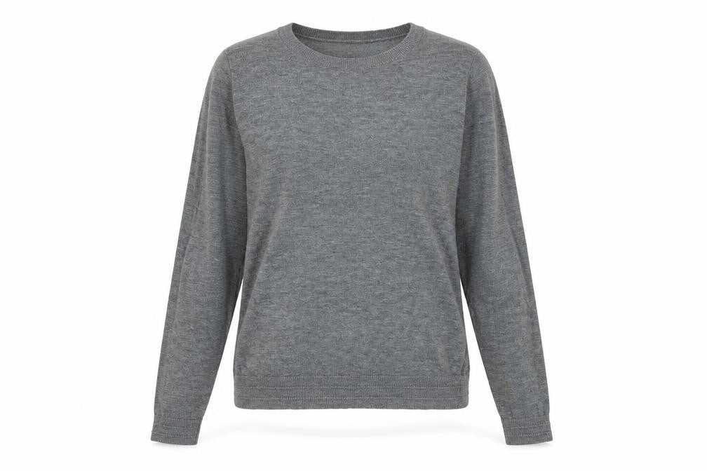 Womens UK Size 6 Topshop Grey Pullover Jumper