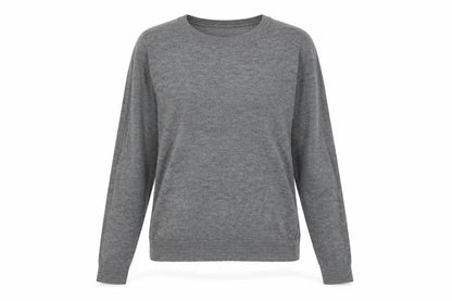 Womens UK Size 6 Topshop Grey Pullover Jumper
