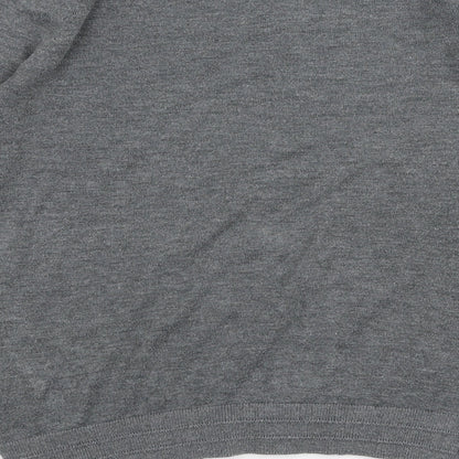 Womens UK Size 6 Topshop Grey Pullover Jumper