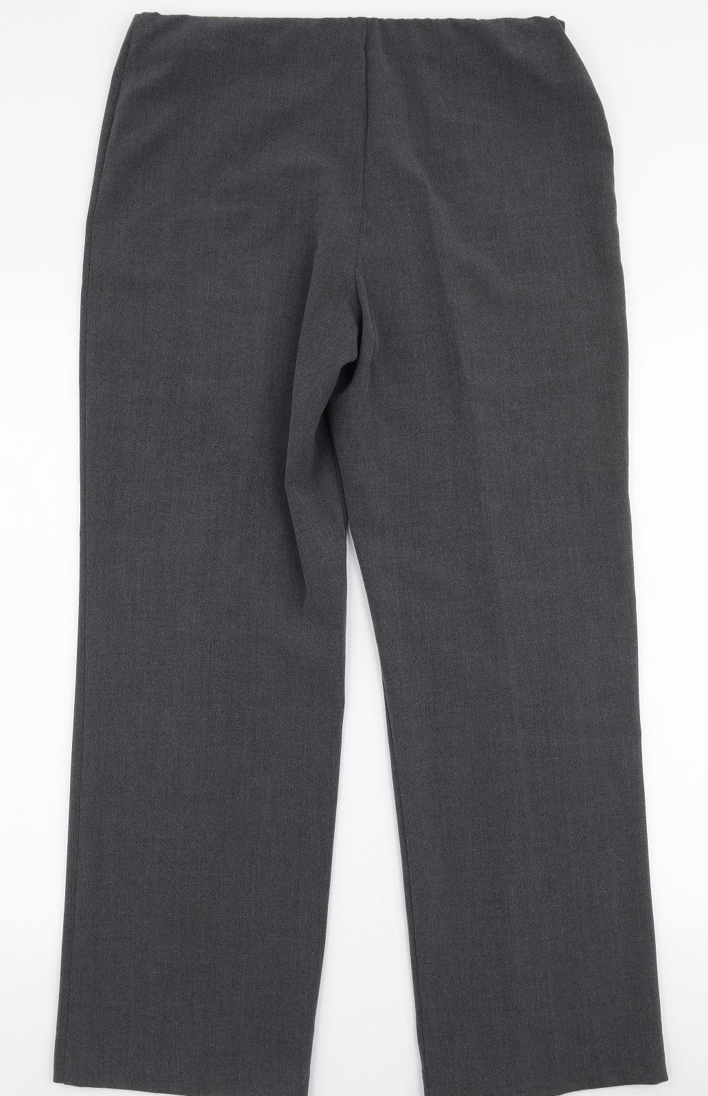 Autonomy Womens Grey  Polyester Trousers  Size 12 L29 in Regular