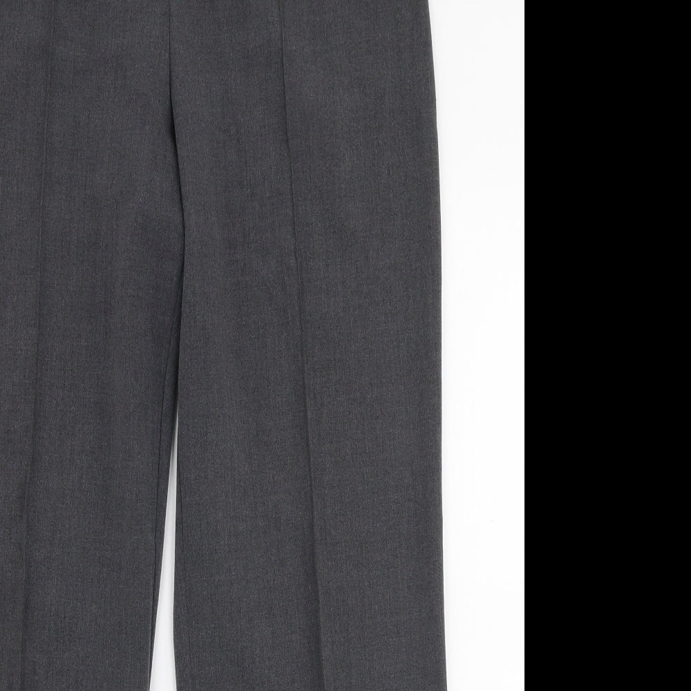 Autonomy Womens Grey  Polyester Trousers  Size 12 L29 in Regular