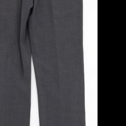 Autonomy Womens Grey  Polyester Trousers  Size 12 L29 in Regular