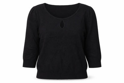 Womens UK Size M George Black Pullover Jumper