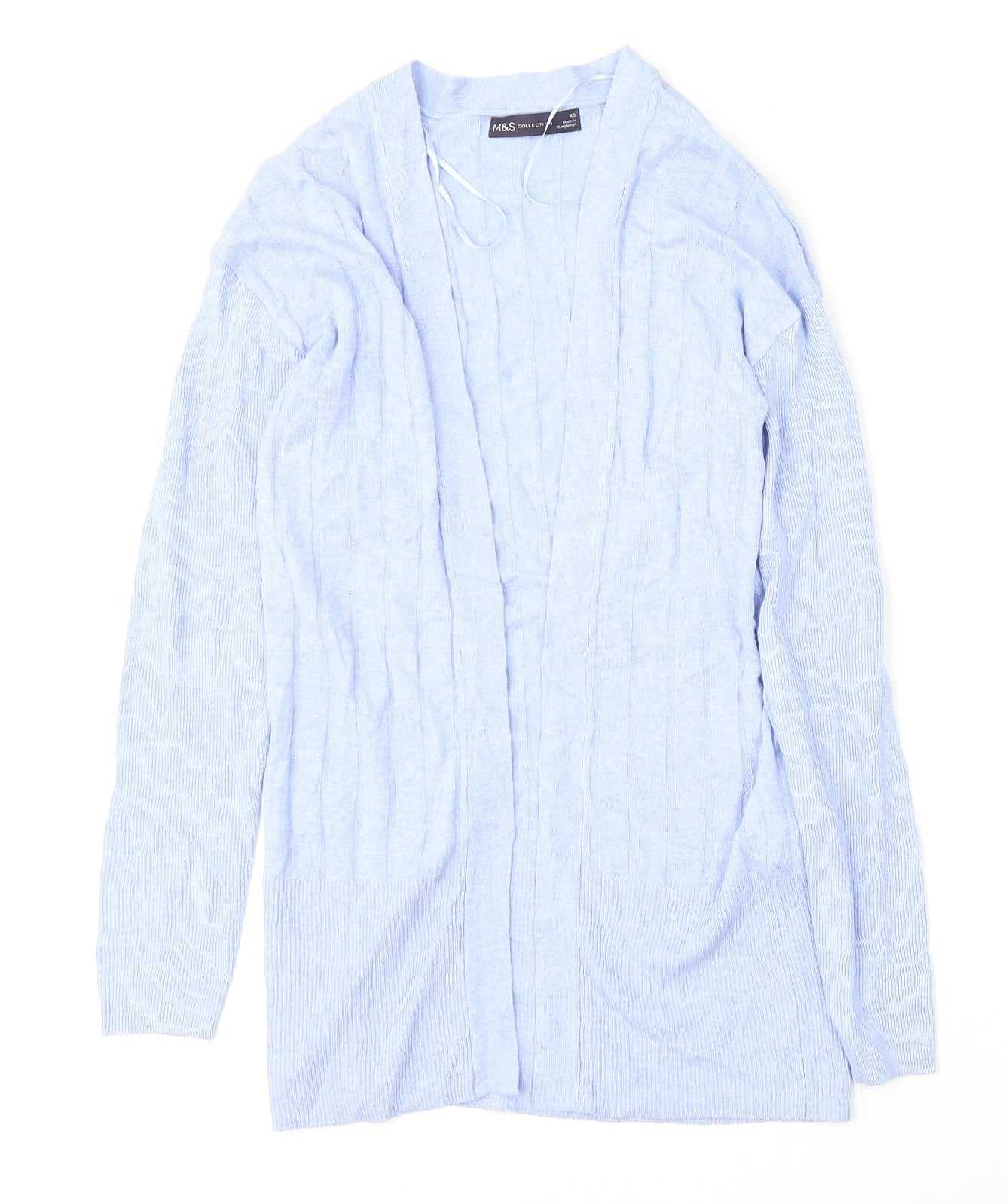 Womens UK Size XS Marks and Spencer Blue Cardigan Jumper