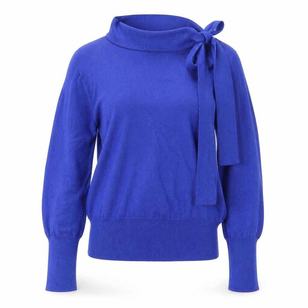 Womens UK Size 12 Marks and Spencer Blue Pullover Jumper