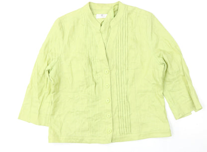Womens UK Size M CC Green Jacket