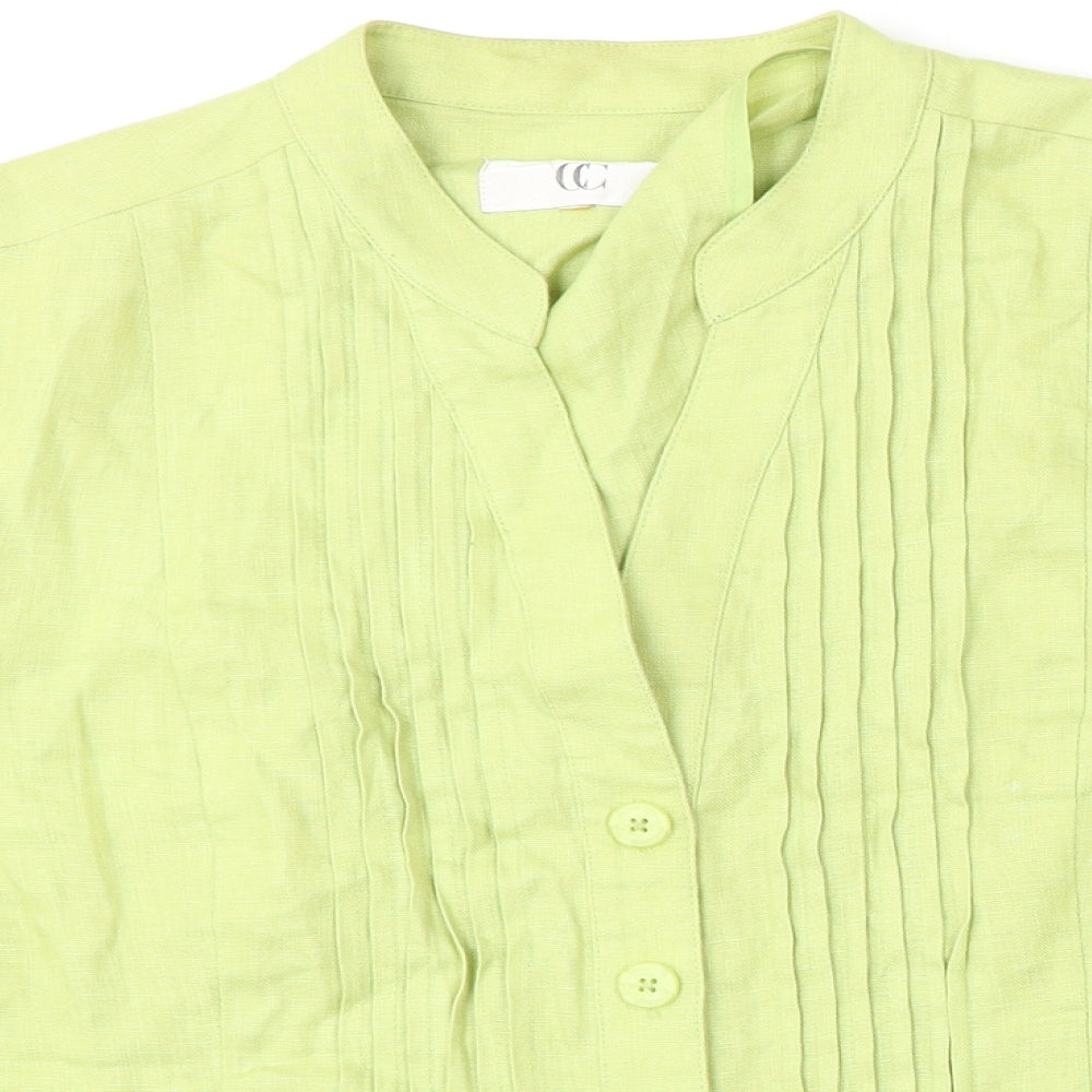 Womens UK Size M CC Green Jacket