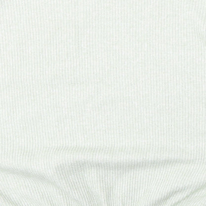 Womens UK Size M Peacocks Green Pullover Jumper
