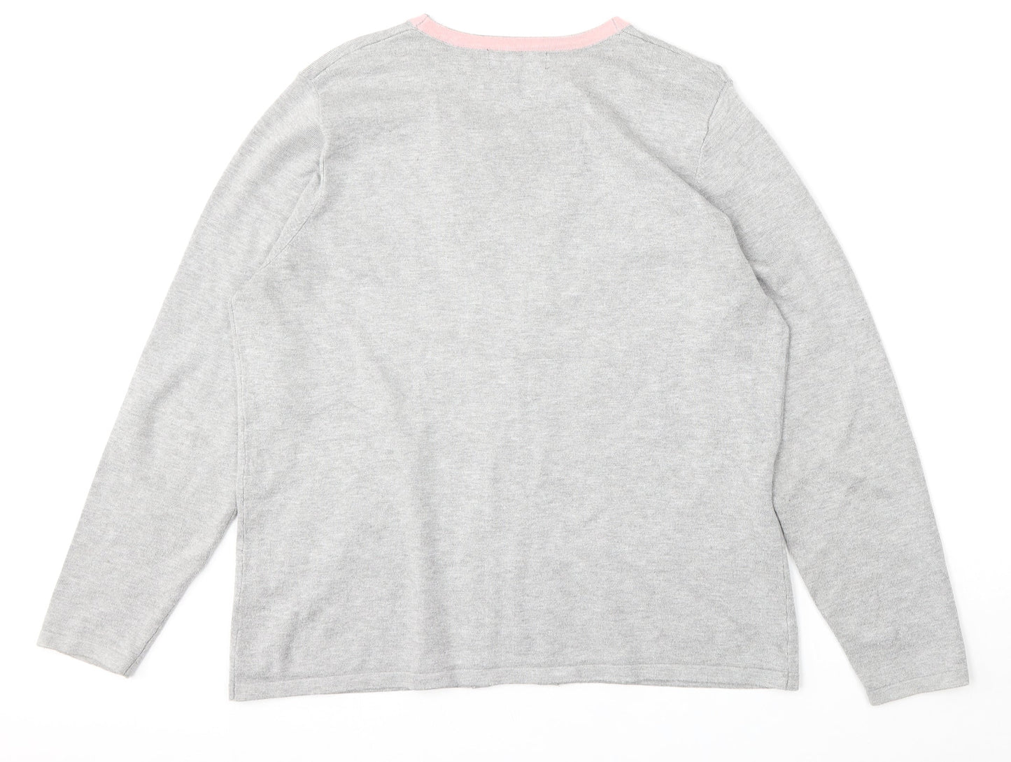 Womens UK Size M Preworn Multicoloured Pullover Jumper