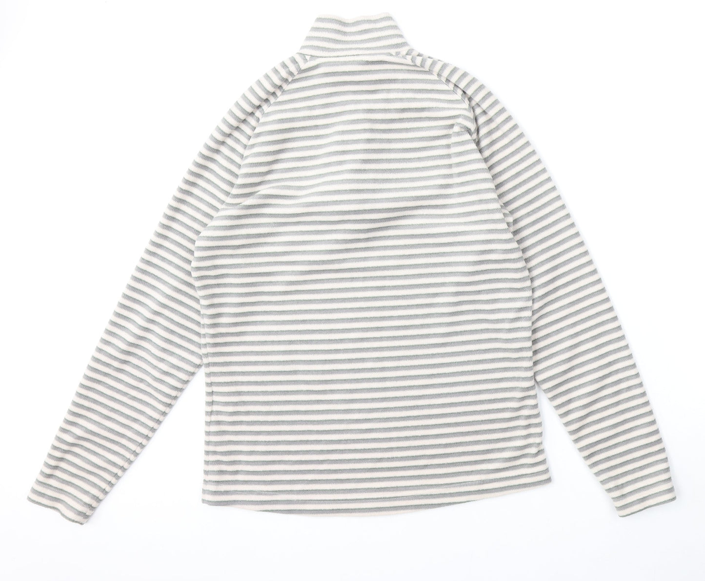 Hawkshead Womens Multicoloured Striped Polyester Pullover Sweatshirt Size 8