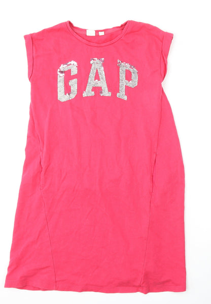 Gap Girls Pink  Cotton Pullover Sweatshirt Size 13-14 Years
