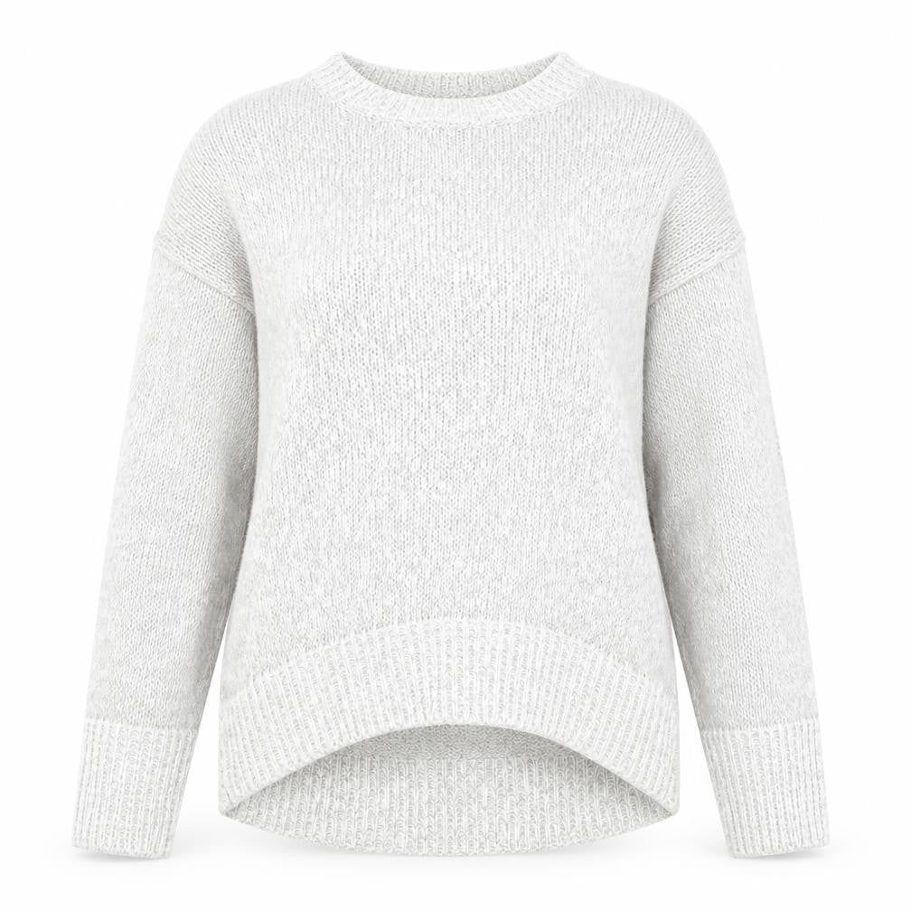Womens UK Size S New Look Grey Pullover Jumper