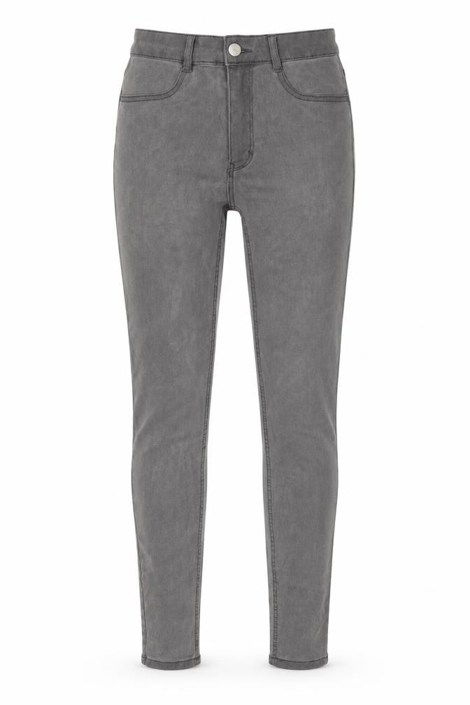Womens UK Size 8 Pull&Bear Regular Fit Skinny Grey Jeans