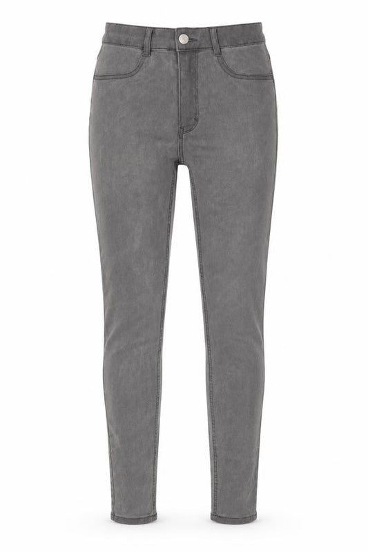 Womens UK Size 8 Pull&Bear Regular Fit Skinny Grey Jeans