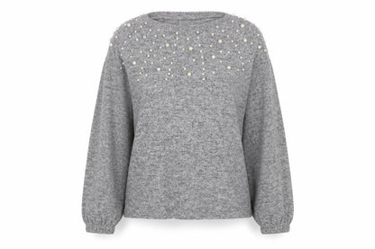 Womens UK Size L Savida Grey Pullover Jumper