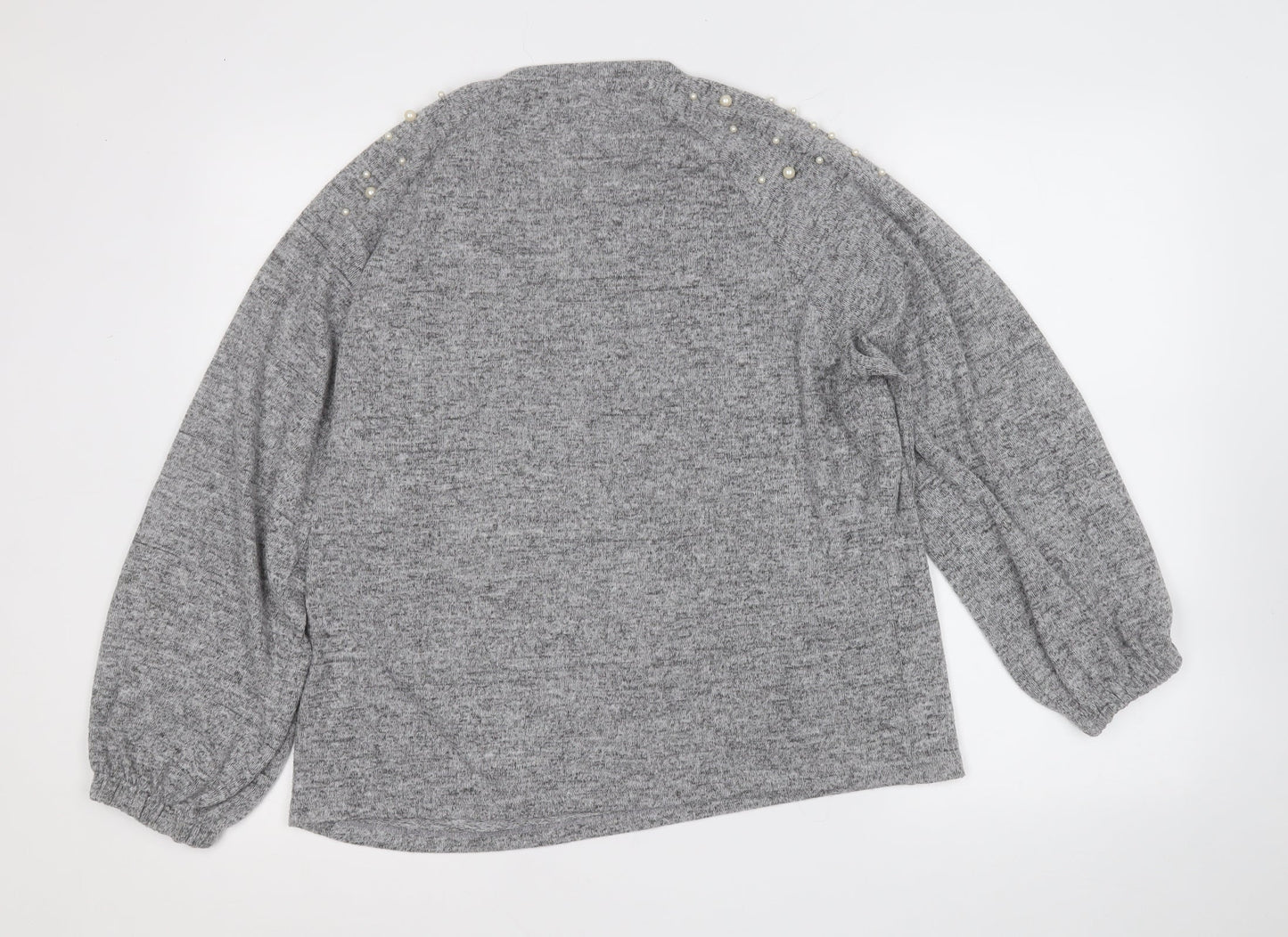 Womens UK Size L Savida Grey Pullover Jumper