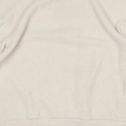 F&F Womens Beige Round Neck  Polyester Pullover Jumper Size 14