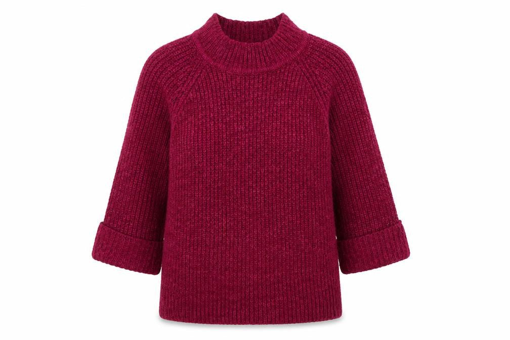 Womens UK Size 10 F&F Purple Pullover Jumper