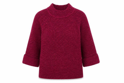 Womens UK Size 10 F&F Purple Pullover Jumper