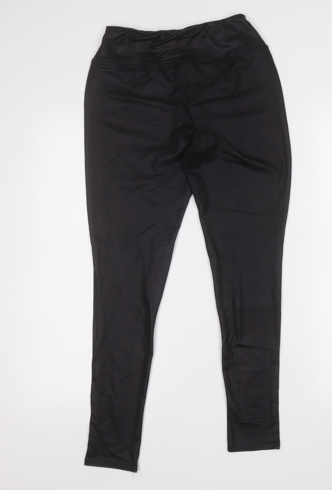 Womens UK Size 10 Boohoo Regular Fit Jegging Black Trousers