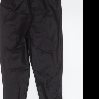 Womens UK Size 10 Boohoo Regular Fit Jegging Black Trousers
