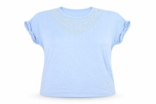 Womens UK Size 18 Very Blue Basic Blouse
