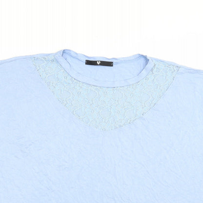 Womens UK Size 18 Very Blue Basic Blouse
