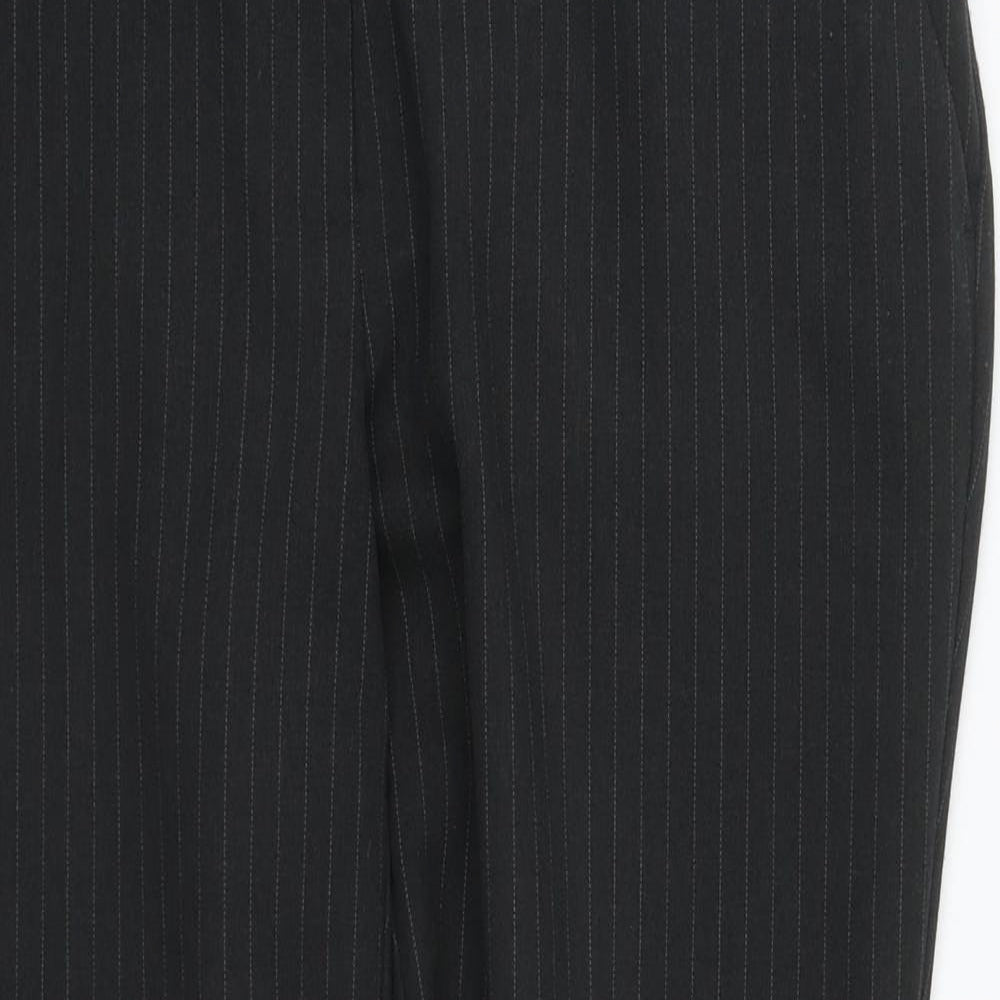 Womens UK Size 12 Dorothy Perkins Regular Fit  Black Trousers
