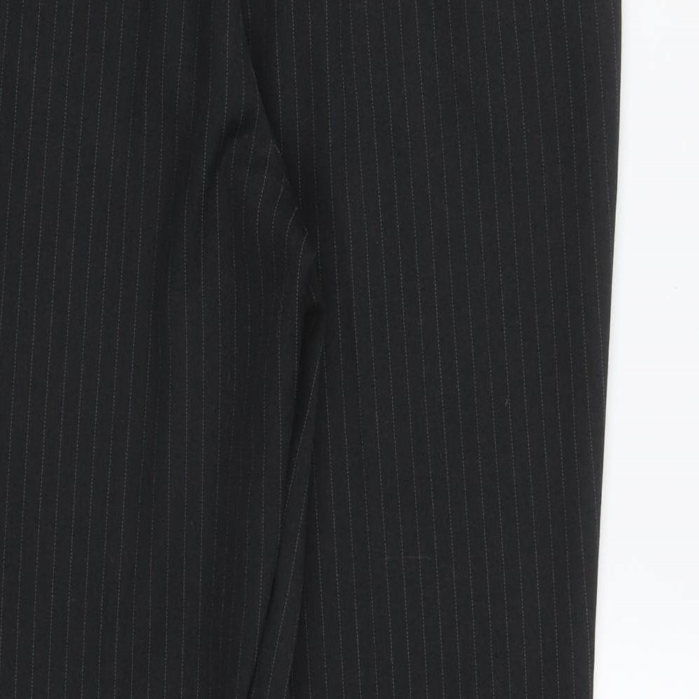Womens UK Size 12 Dorothy Perkins Regular Fit  Black Trousers
