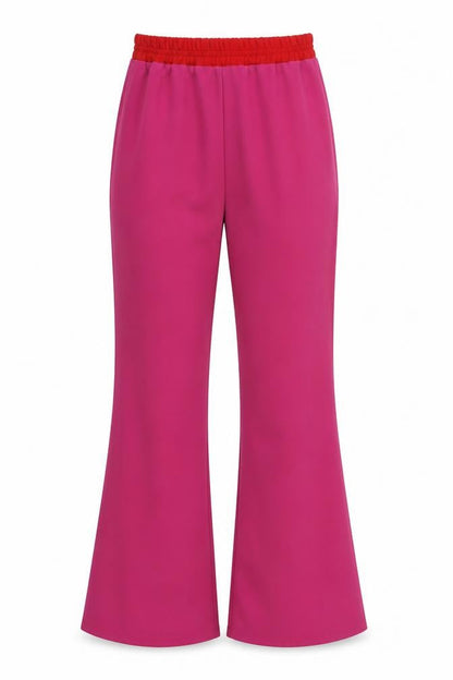 Womens UK Size 8 Boohoo Regular Fit  Pink Trousers