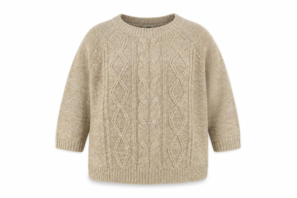 Womens UK Size 20 George Beige Pullover Jumper